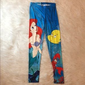 Hot Topic Disney’s little mermaid leggings